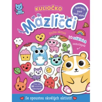 Immagine prodotto di Svojtka & Co. Kulioko: Haustiere 20 geprägte Aufkleber