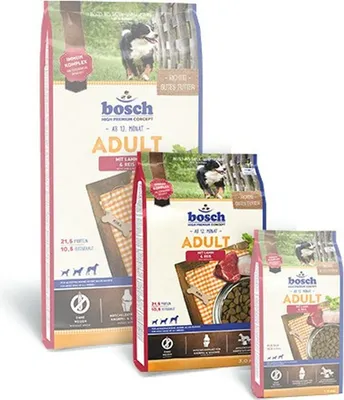Obrázek produktu pro Bosch 5208003, Dospělý jedinec, Jehněcí, Rýže, 3 kg
