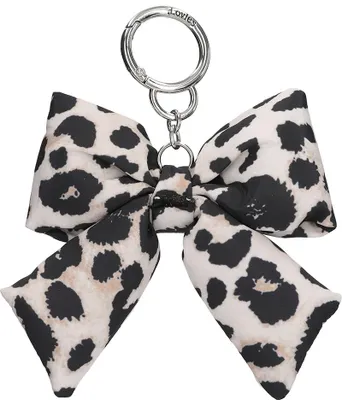 Image de Accessoire pour cheveux Depesche : nœud style léopard pour enfants - barrette