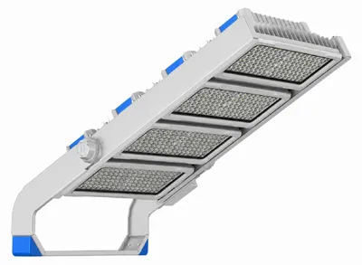 Produktbild von LED Fluter 1200W Stadium Professional Grau 170lm/W IP66 Dimmbar 0-10V 5000K 60º Kaltweiß