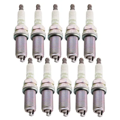 Obrázok produktu pre Sada zapaľovacích sviečok NGK 10x LFR6A-11 s potlačeným rušením, 26,5 mm extra dlhý závit Ø 14,0 mm Hex 16,0 mm, medzera medzi elektródami 1,10 mm, tepelná hodnota 6, 3672