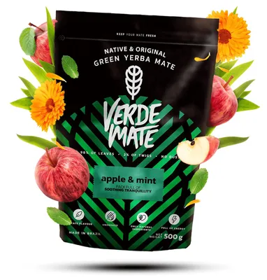 Image de Verde Mate Pomme verte et menthe 0,5 kg