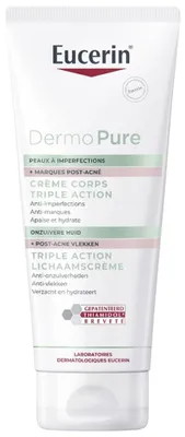 Produktbild von Eucerin Dermopure Kö rpercreme Triple Action Tube 200 ml