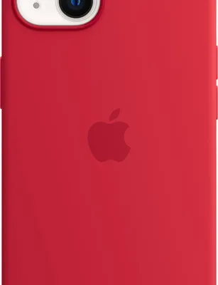 Produktbild von Apple MC4E4ZM/A, Cover, Apple, iPhone 13, 15,5 cm (6.1"), Rot