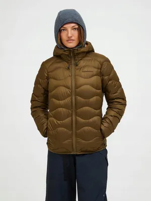 Zdjęcie produktu dla Kurtka Peak Performance W Helium Down Hybrid Hood beżowa