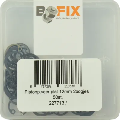 Produktbild von Bofix Box Pistonpenveer Plat 12mm2
