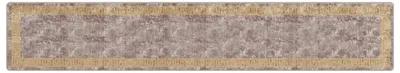 Zdjęcie produktu dla vidaXL Dywanik MARSA, szary, 80 x 450 cm, poliester i PVC