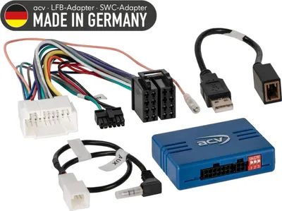 Produktbild von Lenkradfernbedienung Adapter passend für Suzuki Ignis/Jimny/Swift/SX4/Vitara 20Pin USB/AUX