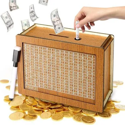 Obrázek produktu pro Retro pokladnička na drobné s počítadlem pro děti i dospělé