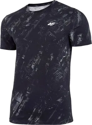 Produktbild von 4F Tshirts TSM017, H4L21TSM017GRANATALLOVER, Größe: 173