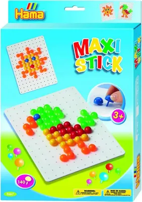 Obrázok produktu pre Hama Beads 9667, Detská remeselná súprava, 3 rok / roky, Viacfarebný, 140 kusov