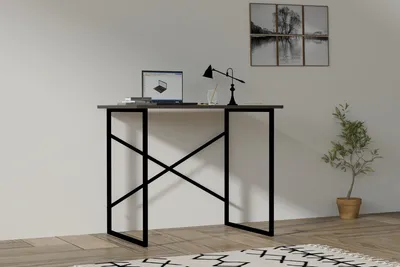 Obrázok produktu pre Skye Decor, PC stolík - Vadeva (hnedá + ?ierna)
