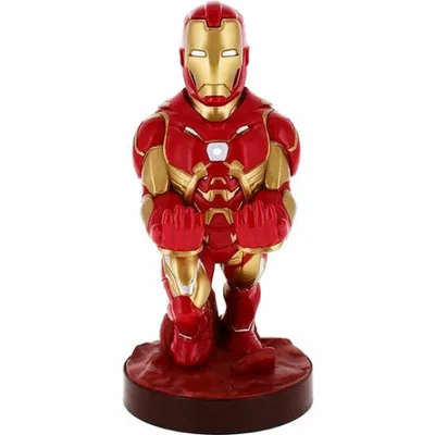 Immagine prodotto di EXQUISITE GAMING - Figurki Marvel Iron Man 21cm z klamrą Cable Guy