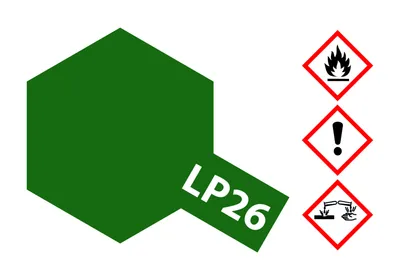 Produktbild von LP-26 JGSDF Dunkelgrün matt 10ml Kunstharzfarben