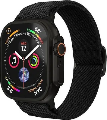 Produktbild von Classic Nylon Loop - Armband für Apple Watch 40 / 41 / 42mm, One Size, All Black