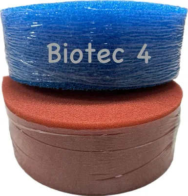 Produktbild von Filterschwamm Biotec 4 bestehend aus 1 x rot / 1 x blau passt auch für Oase