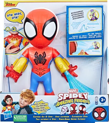 Zdjęcie produktu dla HASBRO DUŻA elektroniczna figurka SPIDEY Światło Dźwięk SPIDER-MAN F8317