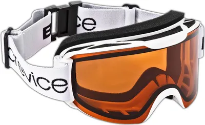 Produktbild von BLACK CREVICE - Damen/Herren Skibrille | Farbe: Weiß | Scheibe: Orange