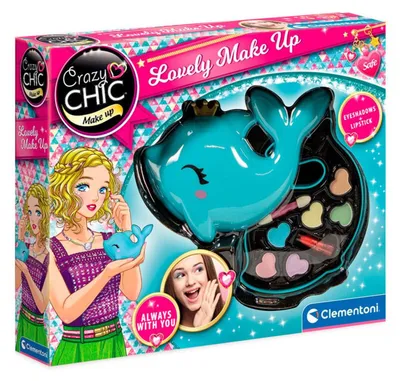 Obrázek produktu pro Clementoni Crazy Chic 18630, Sada na líčení pro děti, 6 rok/roky, Vícebarevný
