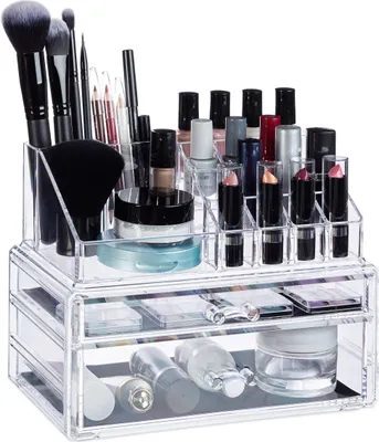 Obrázok produktu pre organizér na make-up relaxdays s 2 zásuvkami