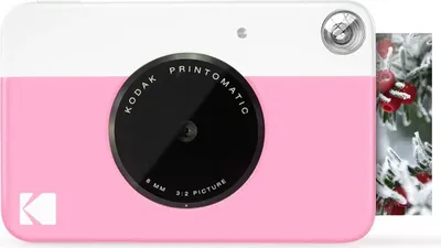Obrázok produktu pre Kodak Printomatic, 50,8 x 76,2 mm, Ružová, Biela, Auto, Microsd (transflash), Auto, Auto, Vypnutie blesku, Blesk zapnutý