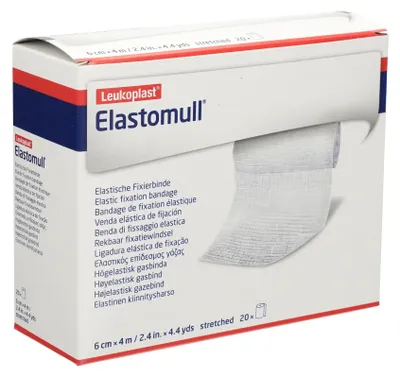 Obrázok produktu pre Elastomull fixačný obväz 6 cm x 4 m (20 ks)