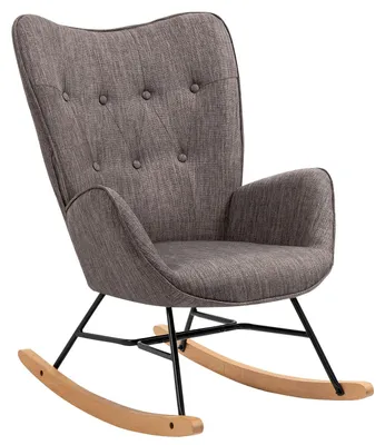Obrázek produktu pro MEUBLE COSY: Houpací křeslo, křeslo, houpací křeslo, křeslo pro kojení, křeslo s područkami