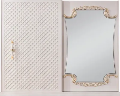 Produktbild von Casa Padrino Luxus Barock Schlafzimmerschrank Weiß / Gold - Massivholz Kleiderschrank mit 2 Schiebetüren - Barock Schlafzimmer Möbel - Edel & Prunkvoll