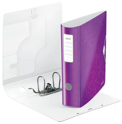 Immagine prodotto di Leitz 1106-00-62 1106 Active WOW Cartella A4 - 82 mm, viola metallizzato