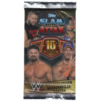 Produktbild von Topps - WWE Slam Attax 10th Edition - 1 Booster