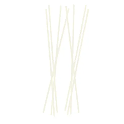 Image de Ritzenhoff Aroma Naturals bâtonnets de remplacement, set de 8, bâtonnets de parfum d'ambiance, parfum, bois, blanc, 25 cm, 5999998