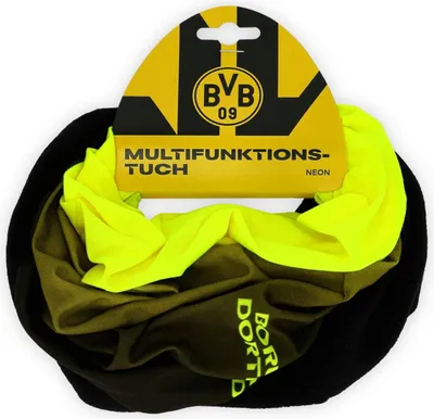Produktbild von Borussia Dortmund BVB Multifunktionstuch schwarz-neon