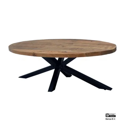 Produktbild von Benoa Norwalk Couchtisch Oval mit Spiderleg 130 cm