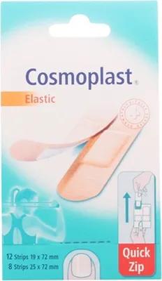 Immagine prodotto di Cosmoplast Elastic Stripes Quick-Zip 20 unità