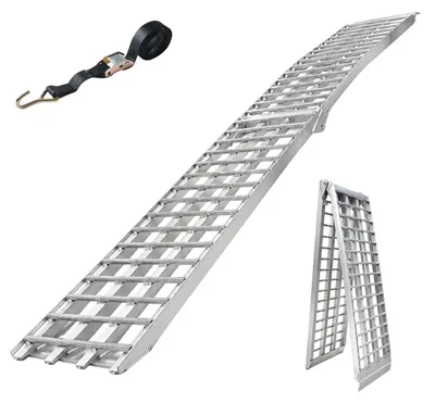 Produktbild von TRUTZHOLM Auffahrrampe klappbar 305 cm 680 kg Traglast Alu Motorradrampe