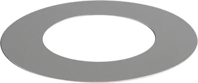 Produktbild von QAZQA - Modern Füllring Edelstahl I nickel matt für Einbaustrahler 7,5 - 1,3 cm - Edelstahl Rund - LED geeignet
