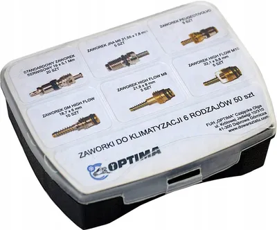 Produktbild von Patrol Organizer Zamknięty 6Rodzajów Czarny 50 szt.