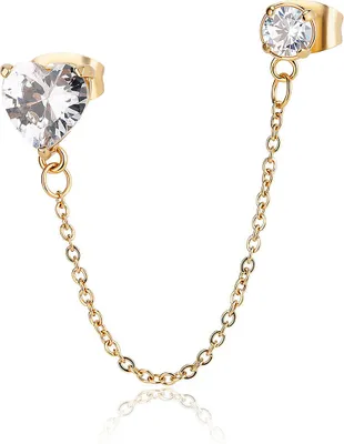 Image de Pendentif mono-boucle d'oreille Sagapò Gold Collection Dazzly - femme
