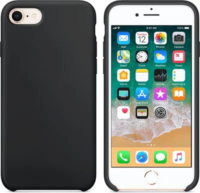 Produktbild von starfix Silikon Cover S-Case für Apple iPhone 7 Plus / 8 Plus schwarz
