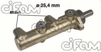 Produktbild von CIFAM 202-236 Bremszylinder Hauptbremszylinder für FIAT DUCATO Pritsche/Fahrgestell (230) DUCATO Bus (230) DUCATO Kasten (230L) passend für PEUGEOT