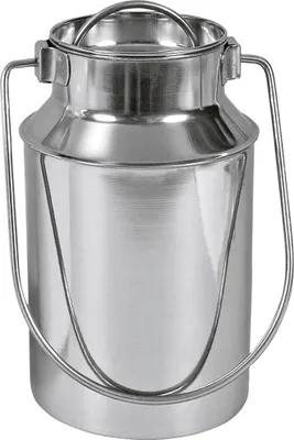 Produktbild von Krüger Milchkanne 1,0 l Edelstahl, silber