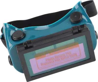 Solar Auto Verdunkelung Augenmaske Schweißerbrille Schweißer Augenschutzbrille (dunkelgrün)