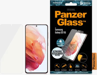 Immagine prodotto di PanzerGlass - Bildschirmschutz für Handy - Glas - für Samsung Galaxy S21 5G