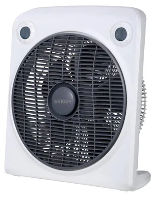 Obrázok produktu pre SMARTWAY Stolný ventilátor SBR30W 50 W, lopatka 30 cm, 3 rýchlosti, časovač, biely
