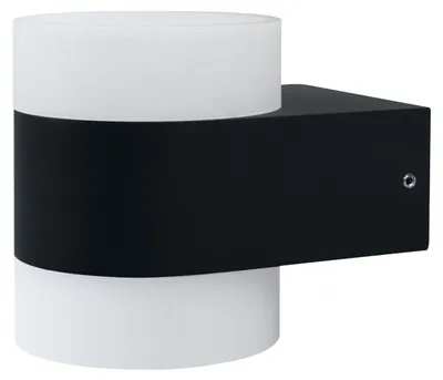 Zdjęcie produktu dla Kinkiet LED OSRAM UpDown Puck, ciepła biel 3000 K, oprawa zewnętrzna, 13 W, światło skierowane w górę i w dół, IP44, 980 lm, odlew aluminiowy, kolor szary