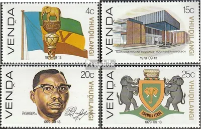 Produktbild von Briefmarken Südafrika - Venda 1979 Mi 18-21 (kompl.Ausg.) postfrisch Unabhängigkeit