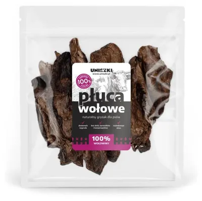 Produktbild von UNISZKI Rinderlungen - Leckerli für Hunde - 500 g
