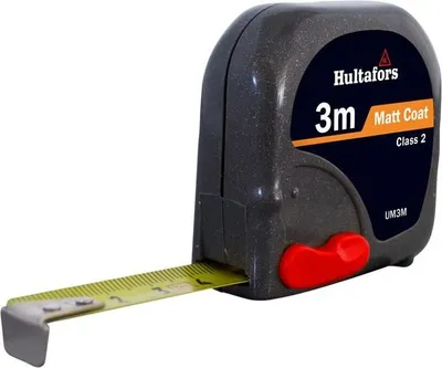 Immagine prodotto di Hultafors - UM3M Nastro tascabile Uni-Matic II 3 m (larghezza 16 mm) (solo metrico)