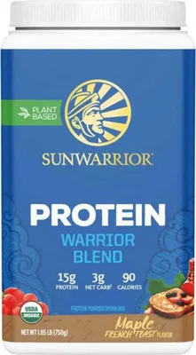 Produktbild von Sunwarrior Warrior Blend 750g Maple French Toast