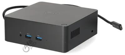 Produktbild von DELL TB16, Kabelgebunden, Thunderbolt 3, 3,5 mm, USB Typ-A, USB Typ-C, 10,100,1000 Mbit/s, Schwarz
